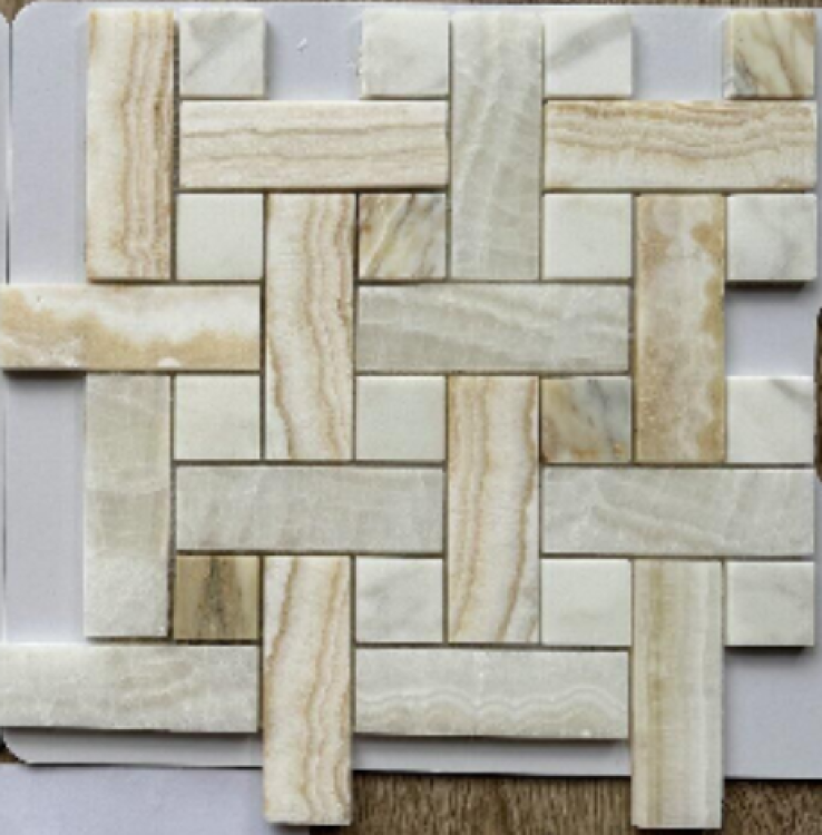 Cross Onyx Ivory Honed 11.75 x 11.75